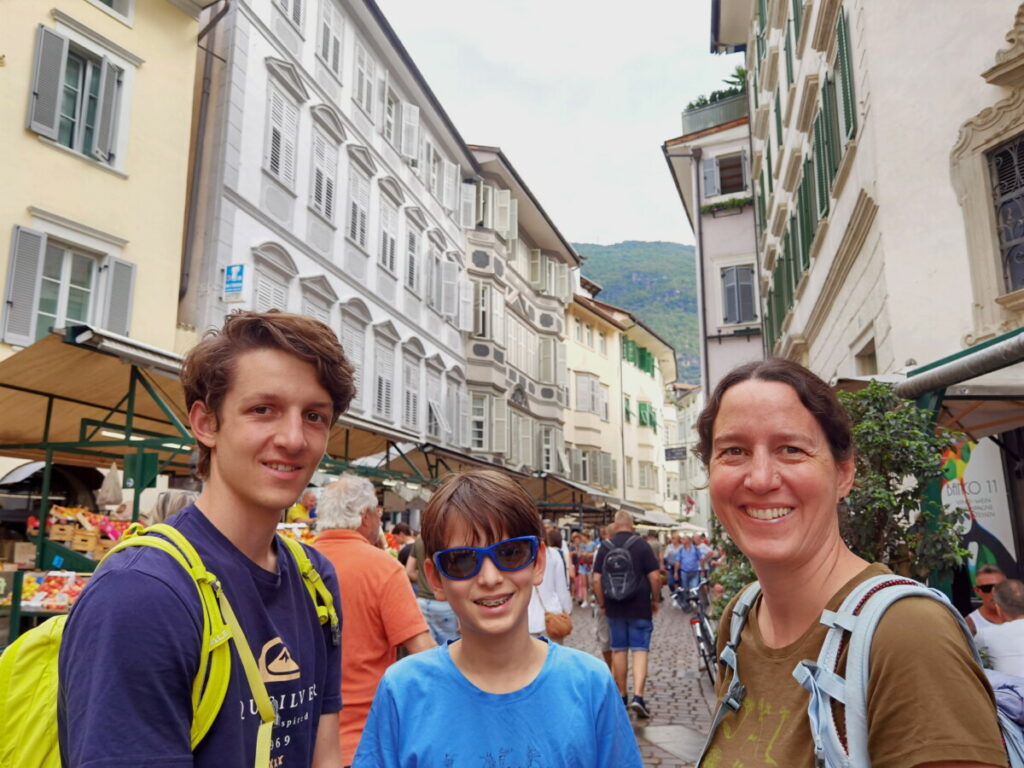 Unser Ausflug in die Altstadt Bozen mit Kindern