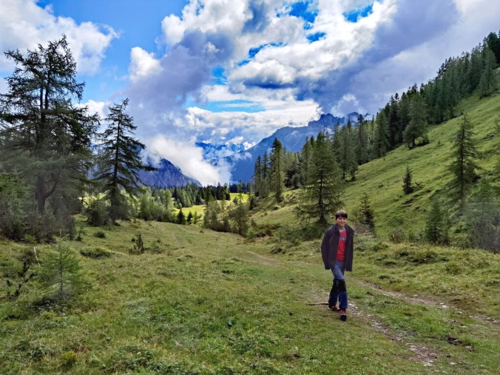 Brandnertal wandern mit Kindern - das traumhaft schöne Lorenzital