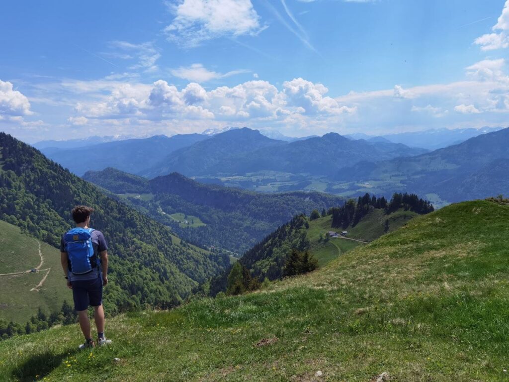 Auf den Aussichtsberg am Walchsee mit Kindern wandern - anspruchsvoll, aber schön!