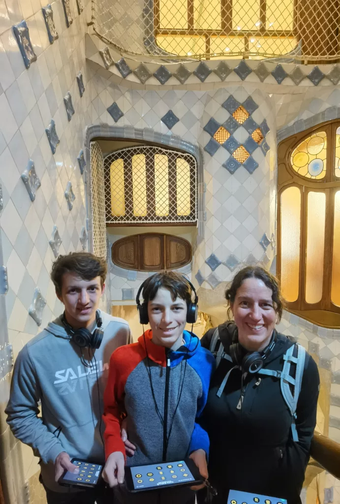 Inspirierend in Barcelona mit Kindern - der Besuch in der Casa Batlló