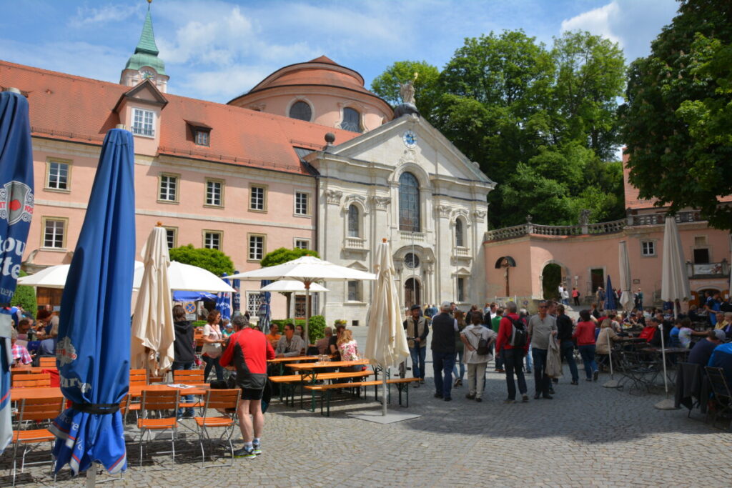 Das Kloster Weltenburg beim Donaudurchbruch