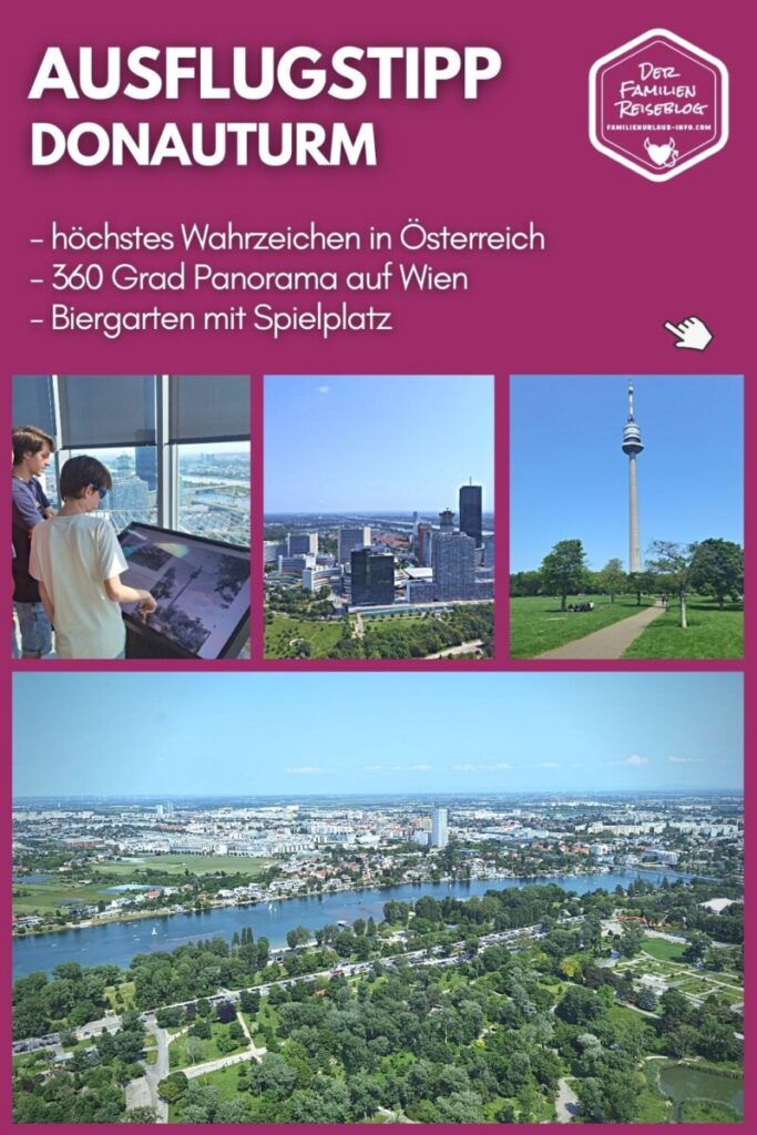 Donauturm Wien mit Kindern