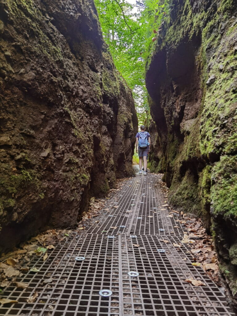 Mytische Drachenschlucht in Eisenach