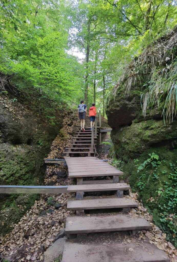 Drachenschlucht mit Kindern