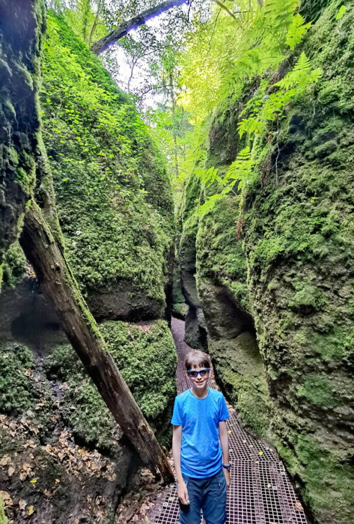 Darfst du keinesfalls verpassen: Wandern in der Drachenschlucht mit Kindern