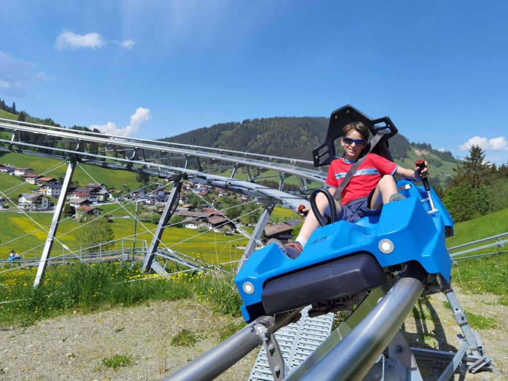 Der Drachenflitzer Coaster -- die Wildschönau Sommerrodelbahn ist geniael gut