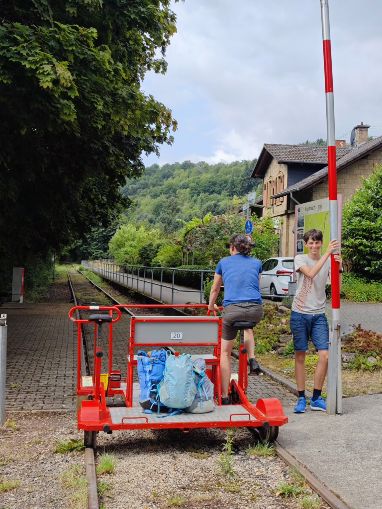 Draisinenfahrt Pfalz
