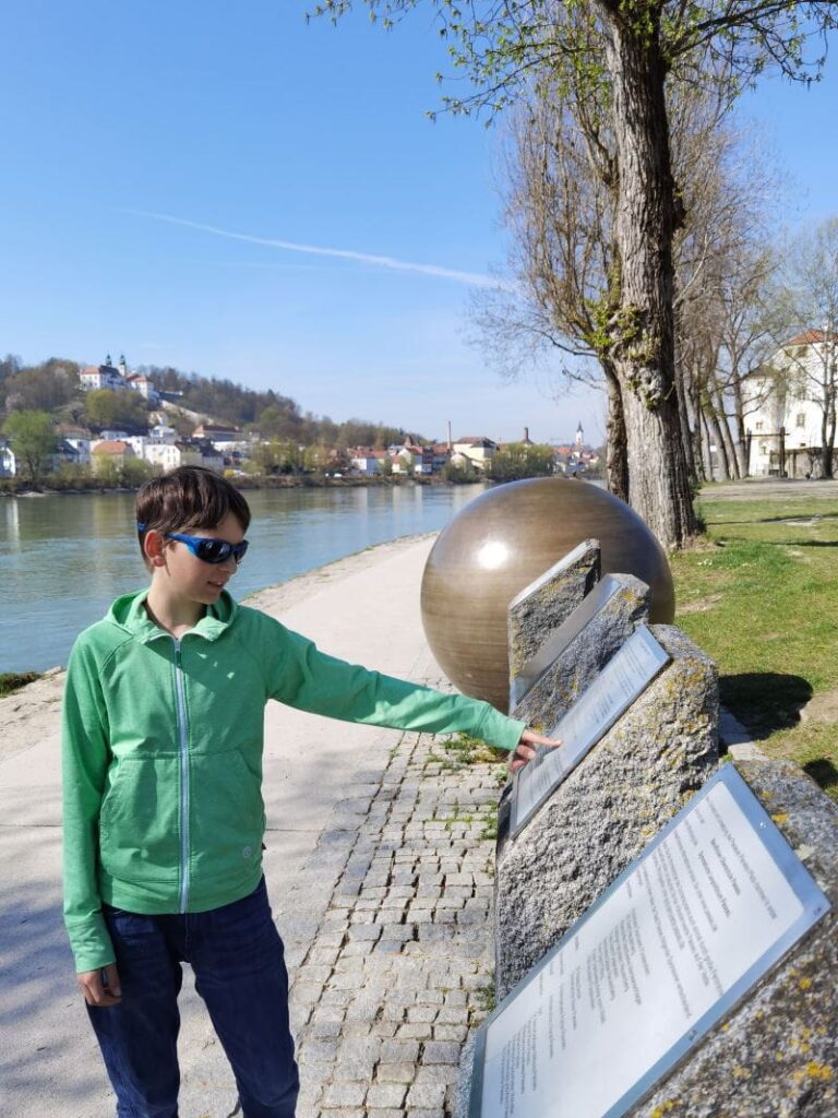 Planetenweg Passau mit Kindern