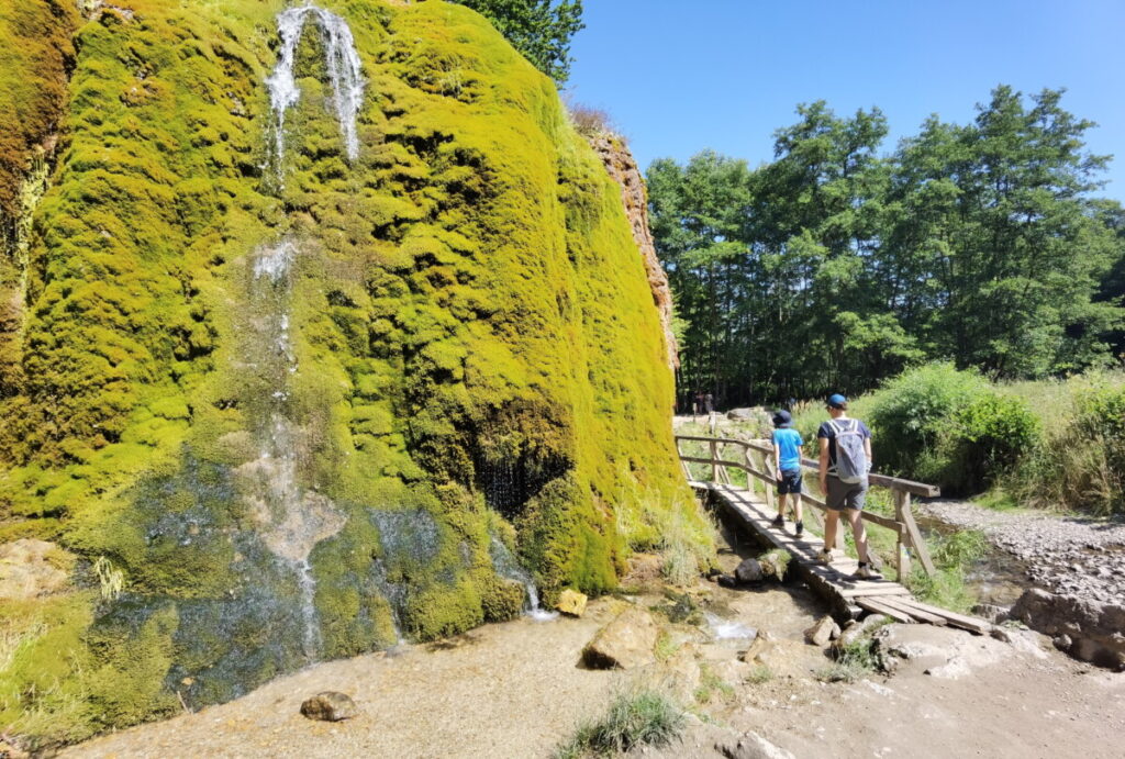 Der Dreimühlen Wasserfall ist der größte wachsende Wasserfall in Deutschland