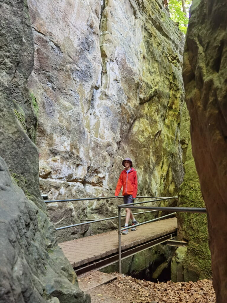 Auf der Teuflischen Acht durch die Teufelsschlucht wandern