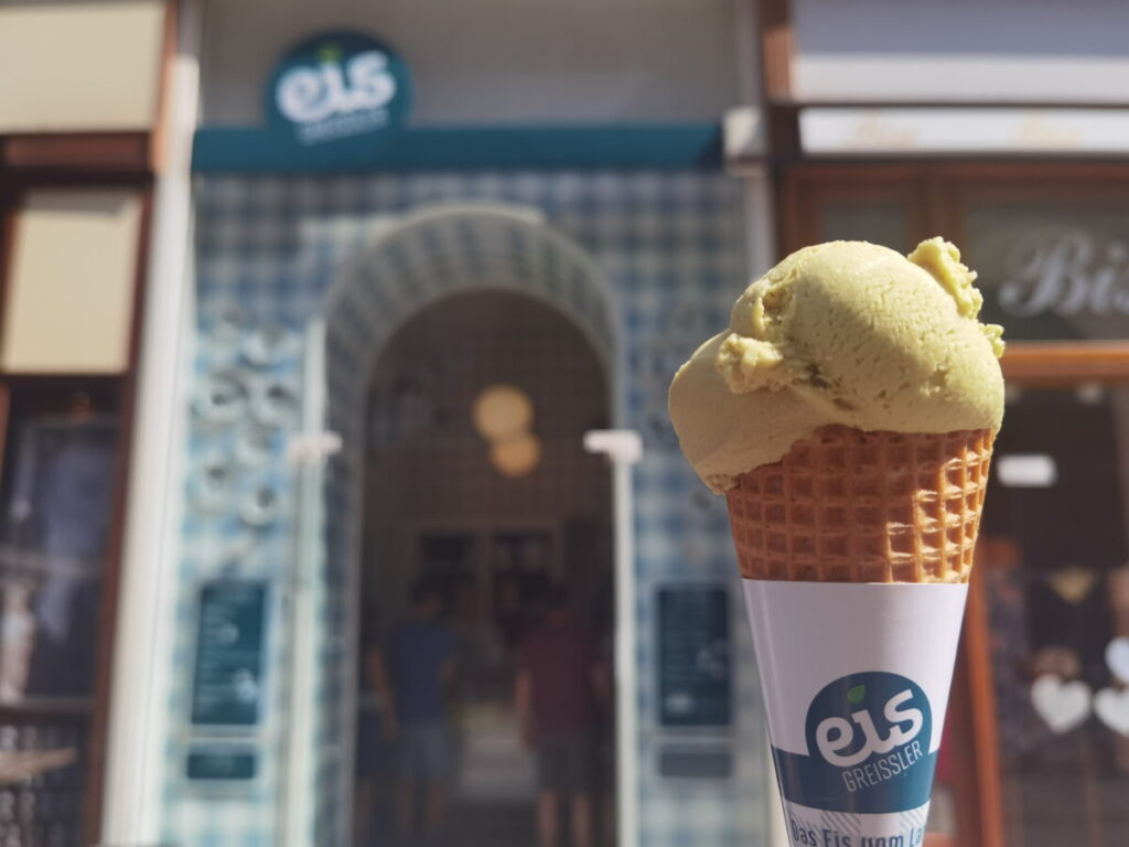 Bestes Eis in Wien mit Kindern - beim Eis-Greissler