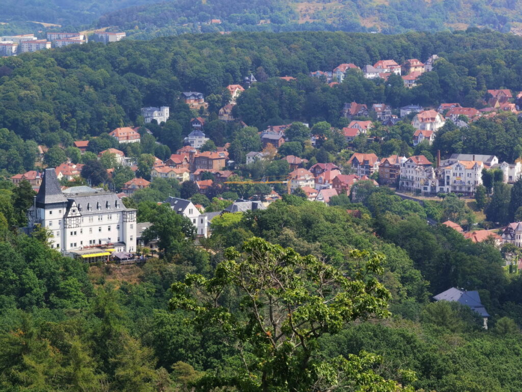 Überdurchschnittlich viele herrschaftliche Villen im Thüringer Wald prägen das Bild von Eisenach