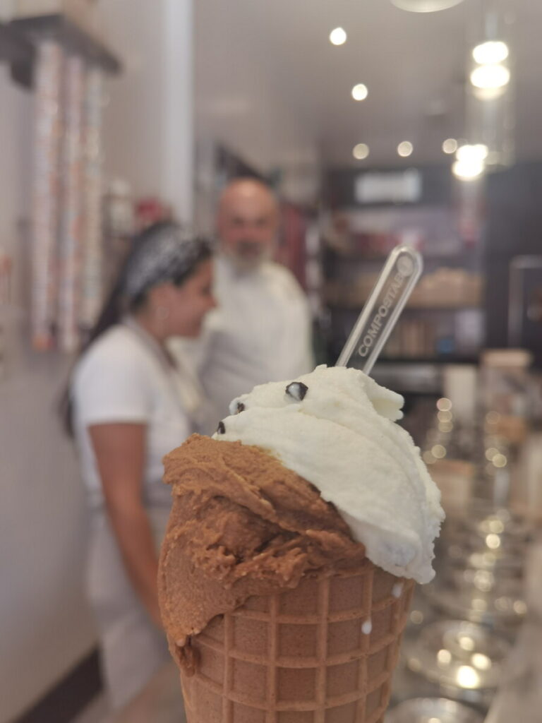 beste Eisdiele in Pisa mit Kindern