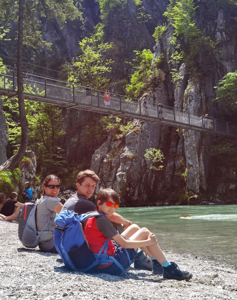 Tirol wandern mit Kindern - unser Wanderurlaub am Walchsee mit der Entenlochklamm