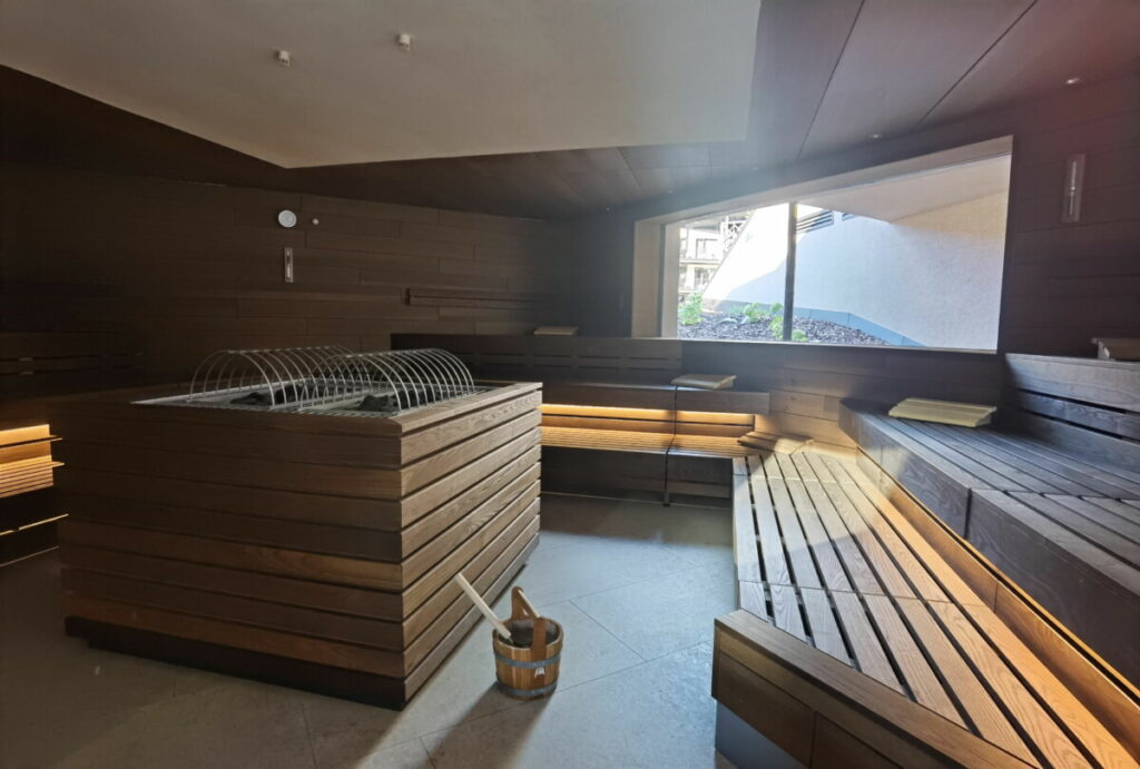die finnische Sauna im Falkensteiner Familiy Resort Lido