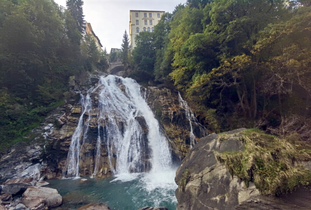 Vom Haus Hirt kannst du direkt zum berühmten Gasteiner Wasserfall spazieren