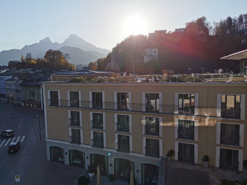Familienhotel Berchtesgaden - mit Blick auf den bekannten Watzmann