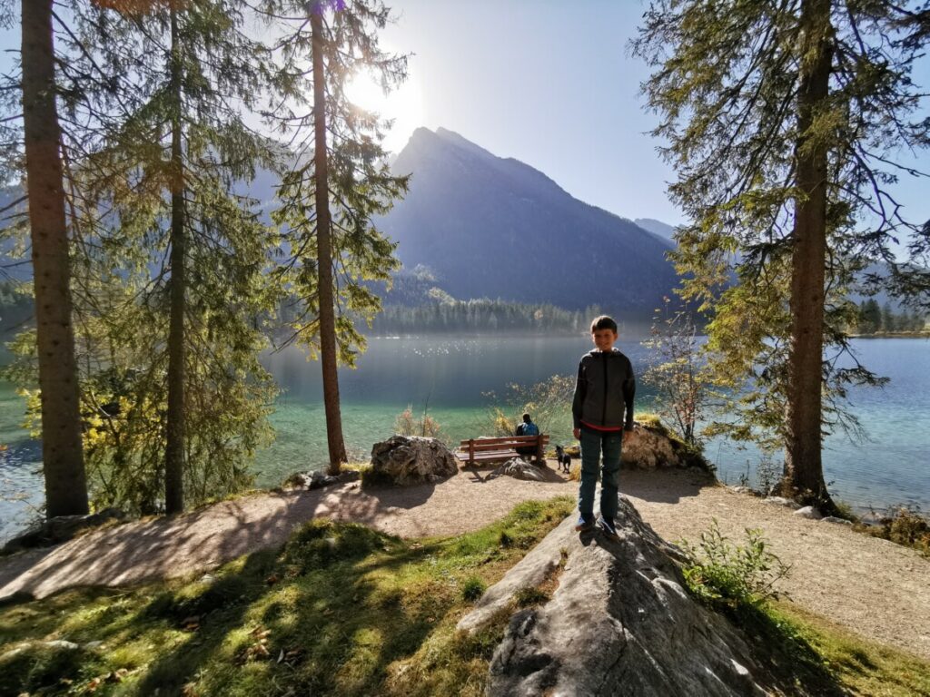 Vom Familienhotel Berchtesgaden lieben wir diesen Ausflug zum See!