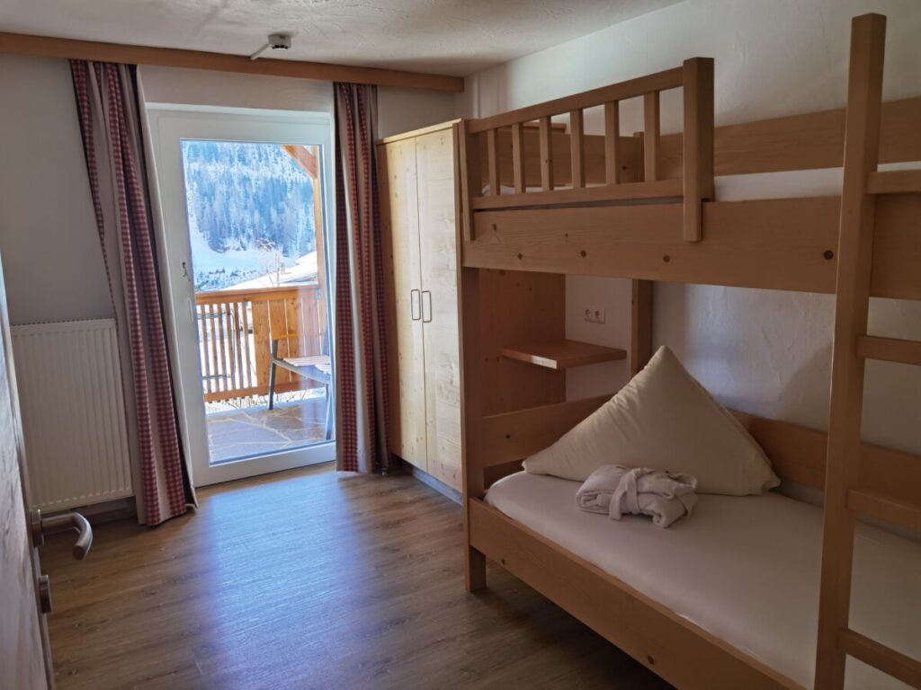 Das Kinderzimmer im Familienhotel Osttirol