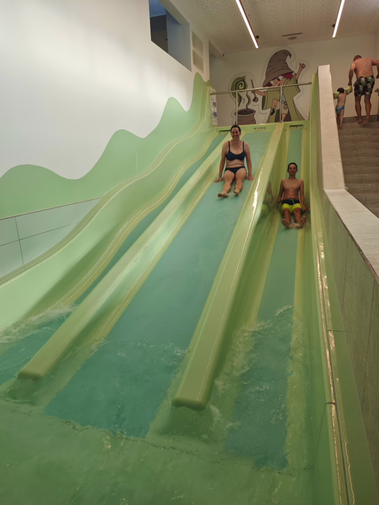 Familienhotel mit Wasserrutsche