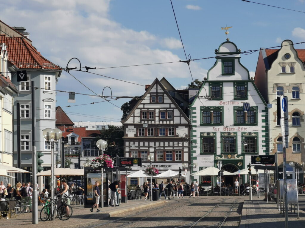 Familienurlaub Erfurt: Viele historische Fachwerkhäuser, tolle Erlebnisse & gutes Essen