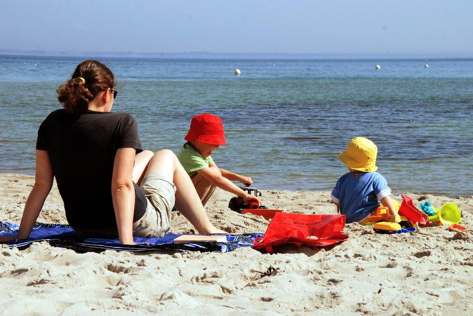 Familienurlaub Sommer am Strand