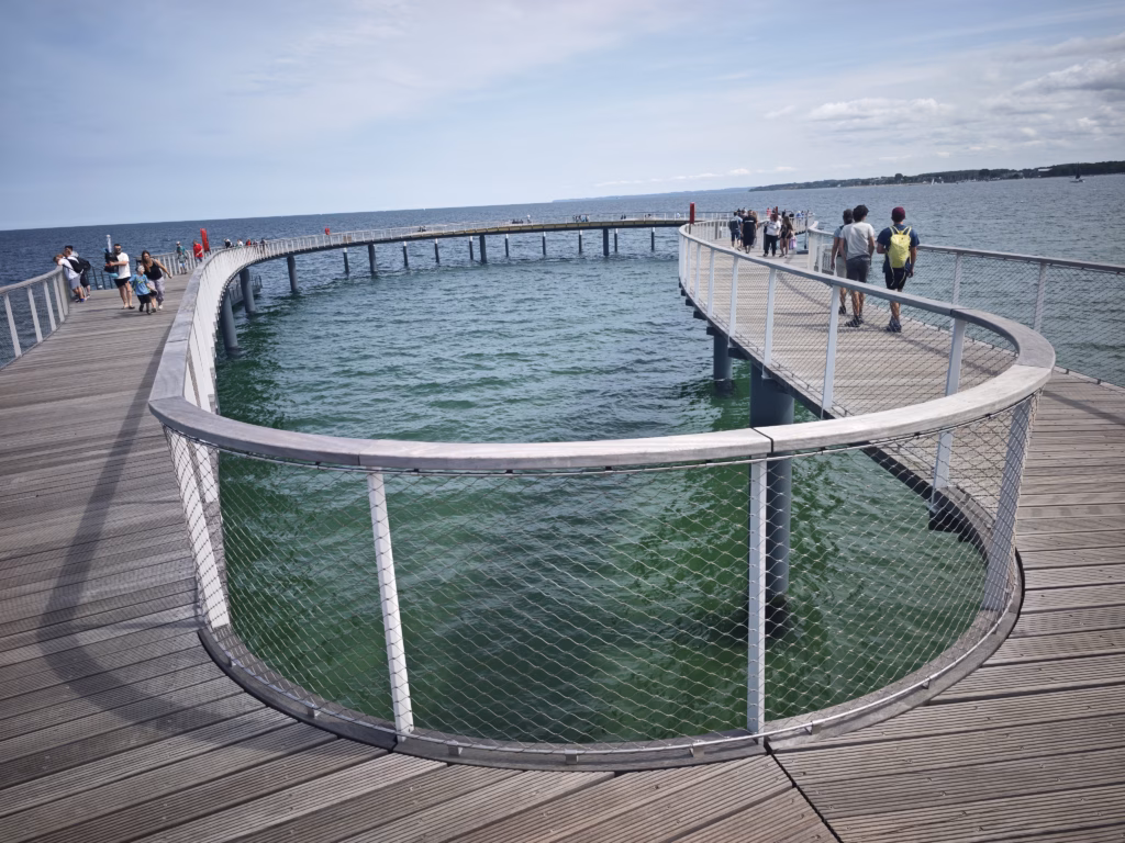 Unser Ausflug im Familienurlaub Travemünde - zur neuen Seebrücke am Timmendorferstrand