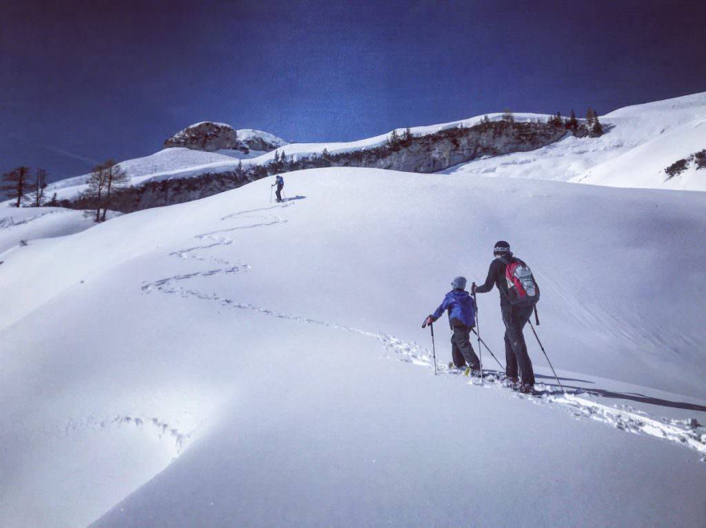 Familienurlaub Winter ohne Skifahren - unsere coole Schneeschuhwanderung