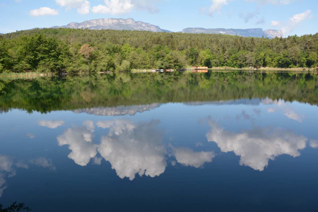 Familienurlaub am See Italien - der Große Montiggler See