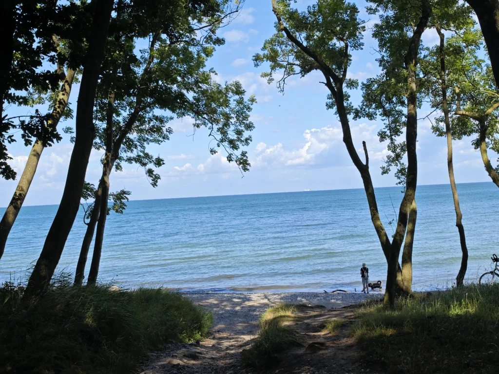 Wilder Strand in Katharinenhof - ein beliebtes Ziel auf Fehmarn mit Kindern