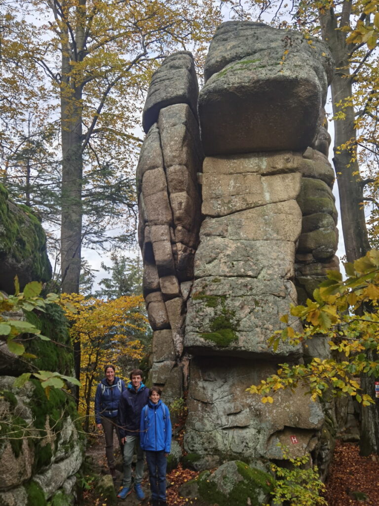 Fichtelgebirge Wanderung zum Rudolfstein