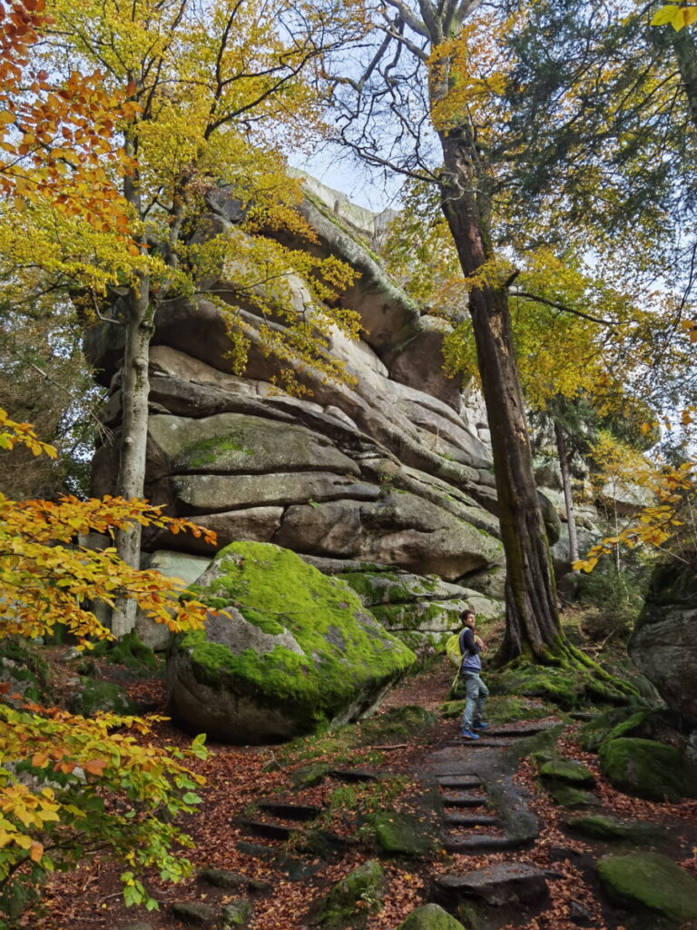 Auf den Großen Waldstein im Fichtelgebirge wandern