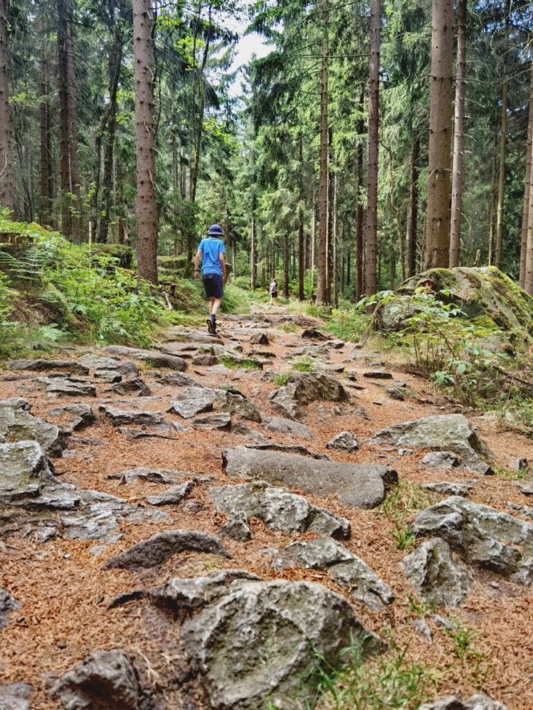 Fichtelgebirge wandern mit Kindern