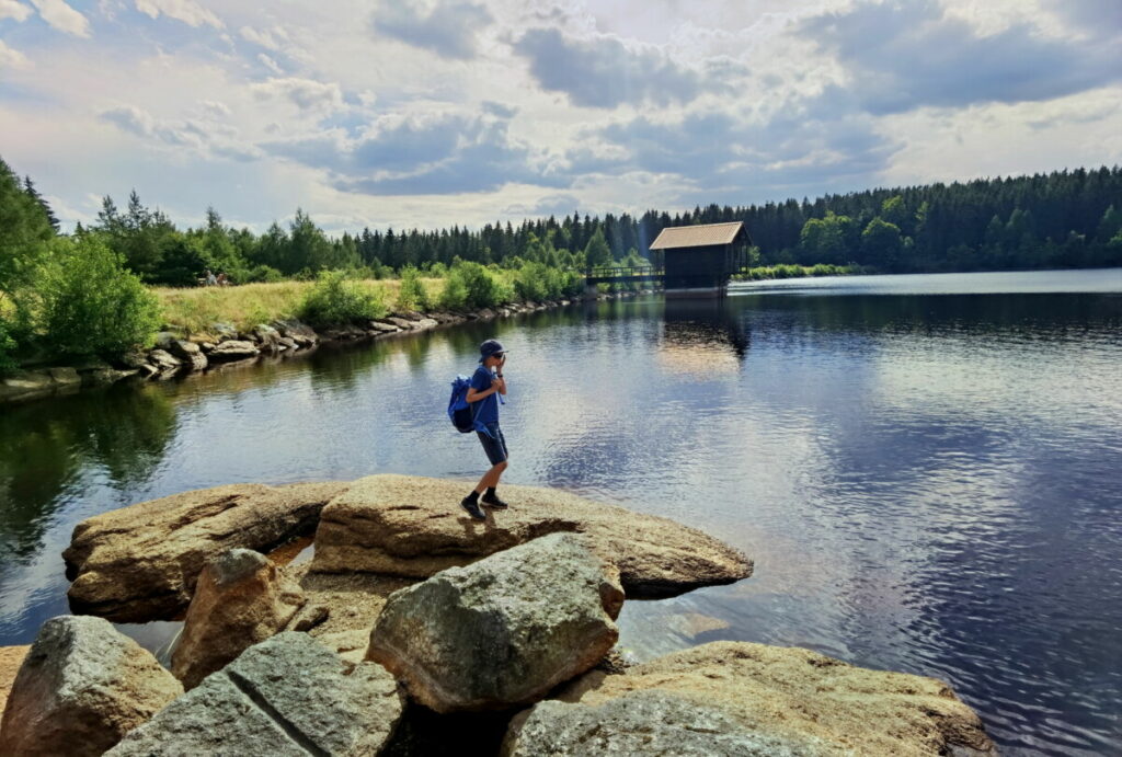 Ausflugtipp Oberpfalz mit Kindern - der Fichtelsee