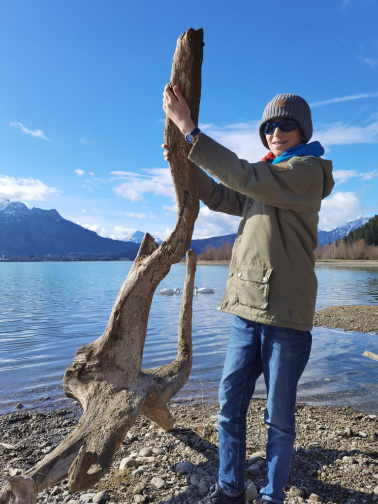 Kleine Abenteuer am Forggensee mit Kindern