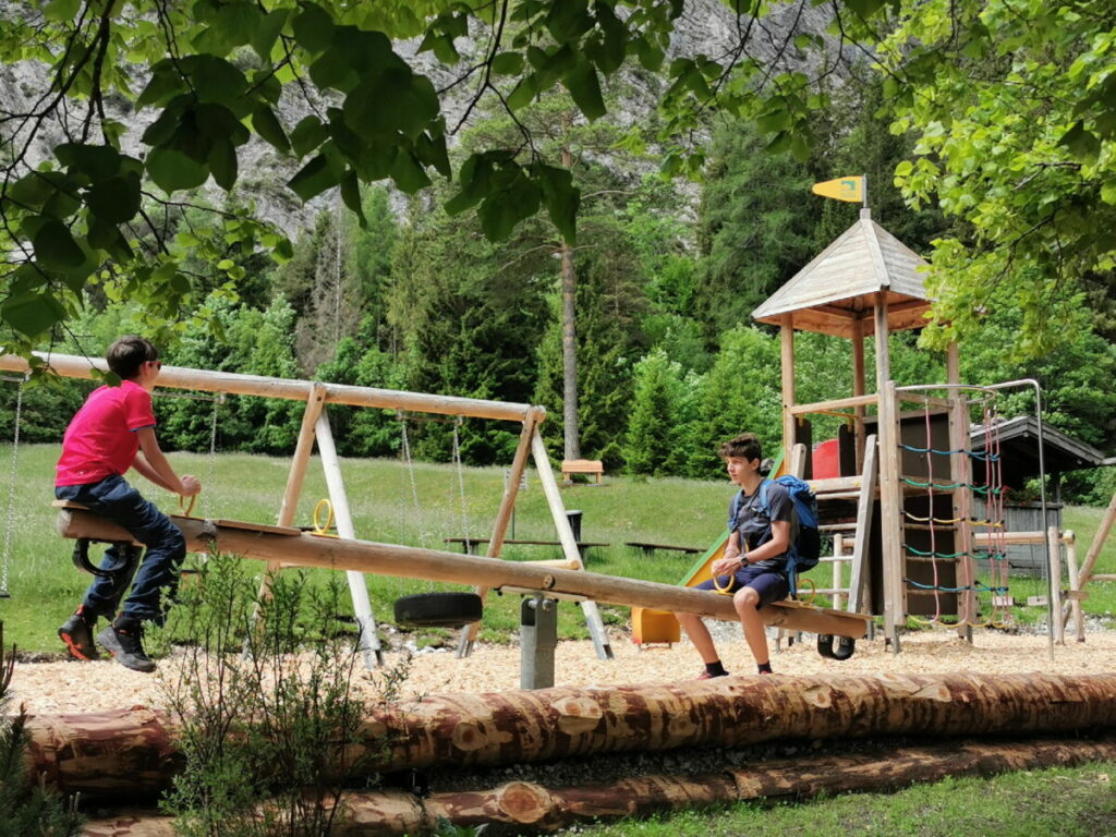 Der Gaisalm Spielplatz am Achensee