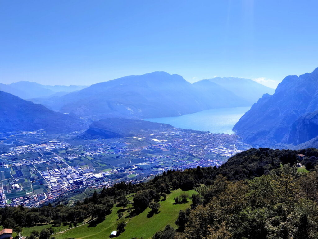 Der Ausblick von Rifugio San Pietro