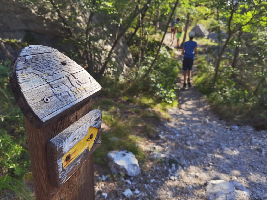 Gardasee wandern mit Kindern