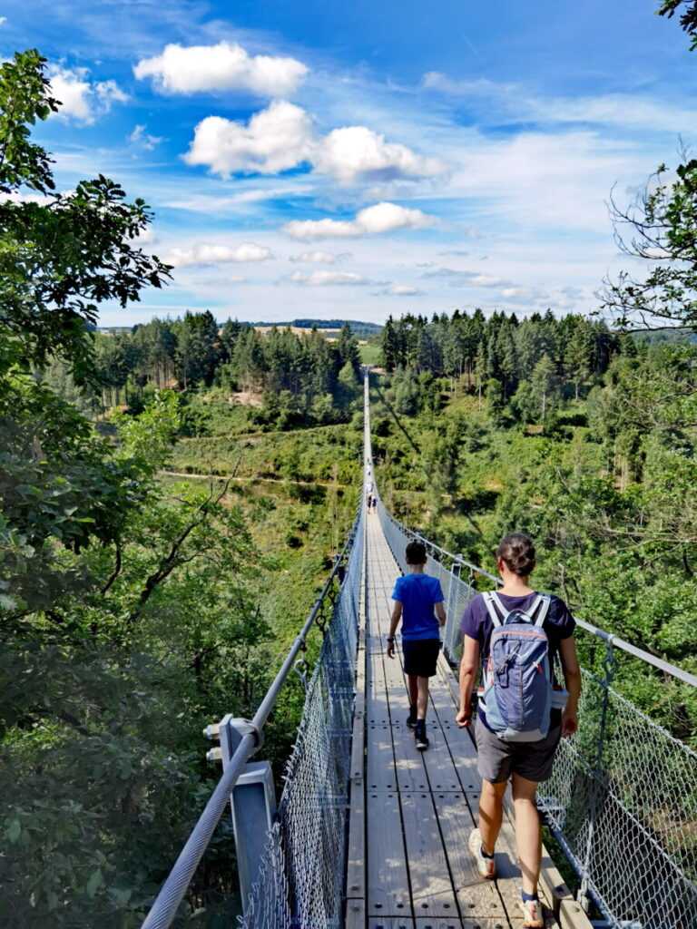 Unser Ausflug bei der Geierlay Hängebrücke mit Kindern