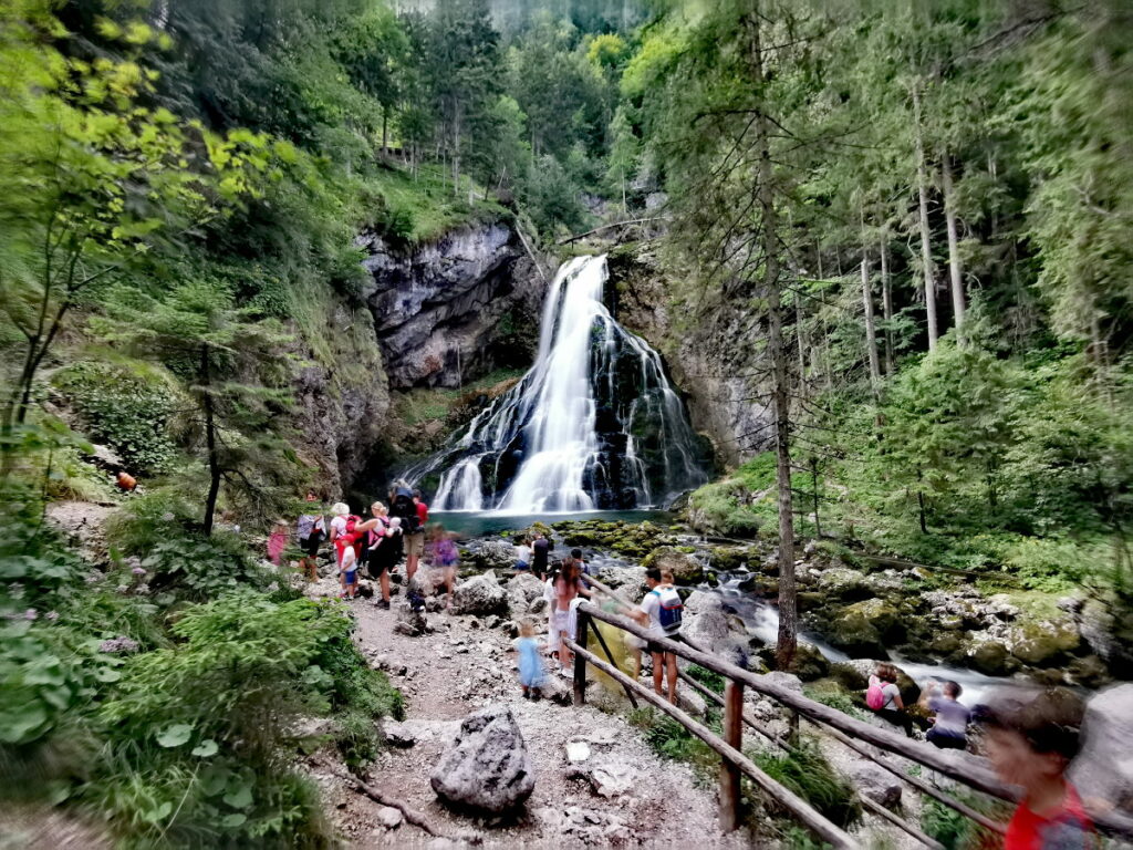 Unser Ausflug zum Gollinger Wasserfall