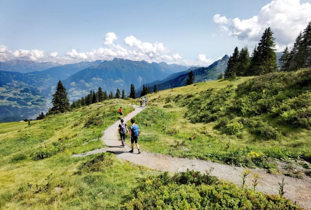 Golm Montafon - Aussichtsberg in Österreich mit Kindern