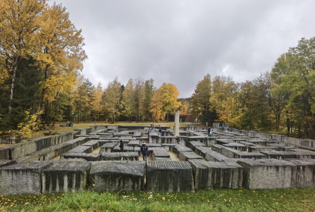 Ausflug ins Fichtelgebirge bei Regen - zum Granitlabyrinth