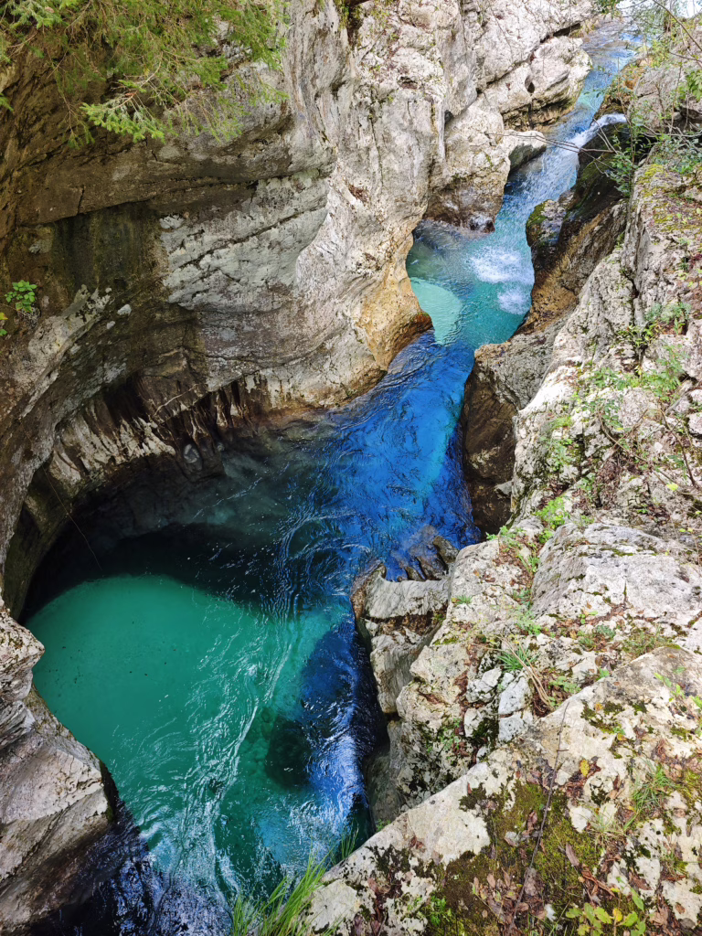 Soča Tröge Nationalpark Triglav