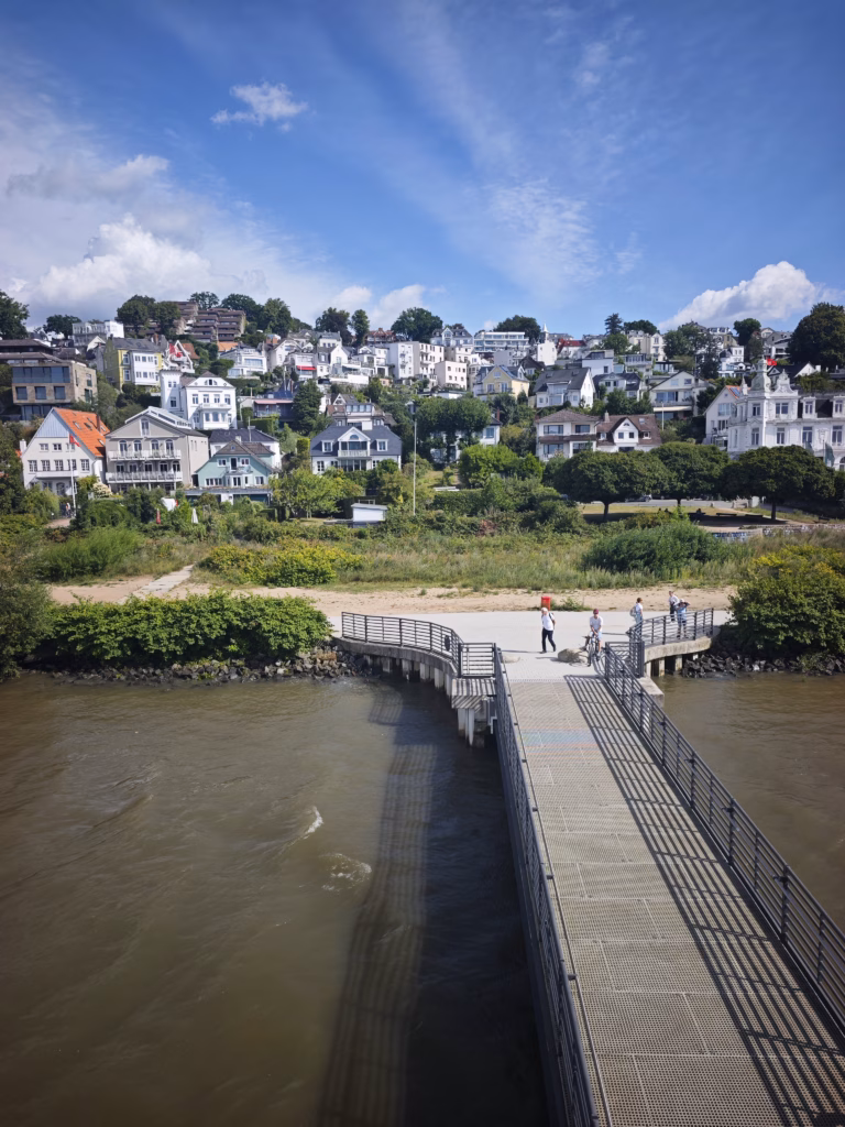Hamburg Ausflug mit Kindern ins Treppenviertel Blankenese