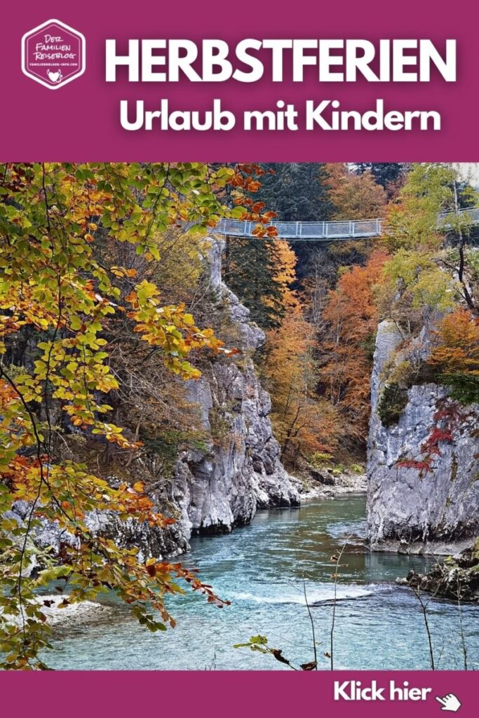 Herbstferien Urlaub mit Kindern