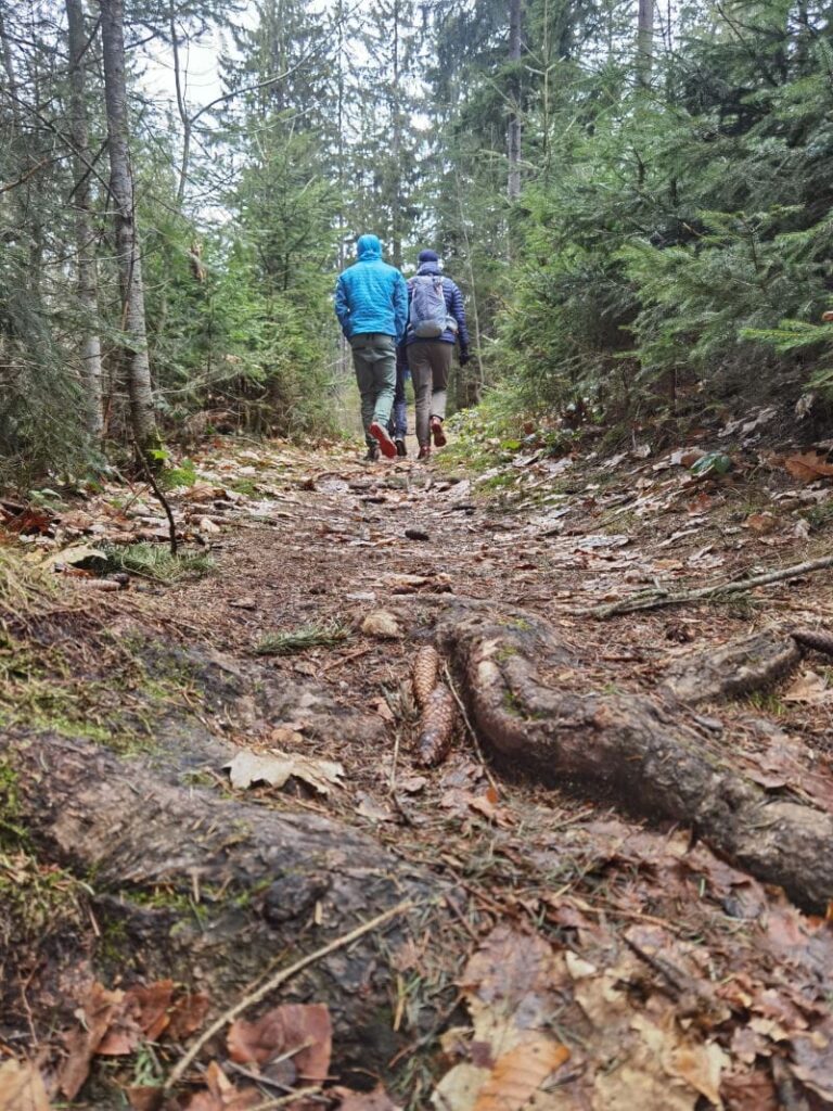 Der Start unserer Hochfall Wasserfall Wanderung