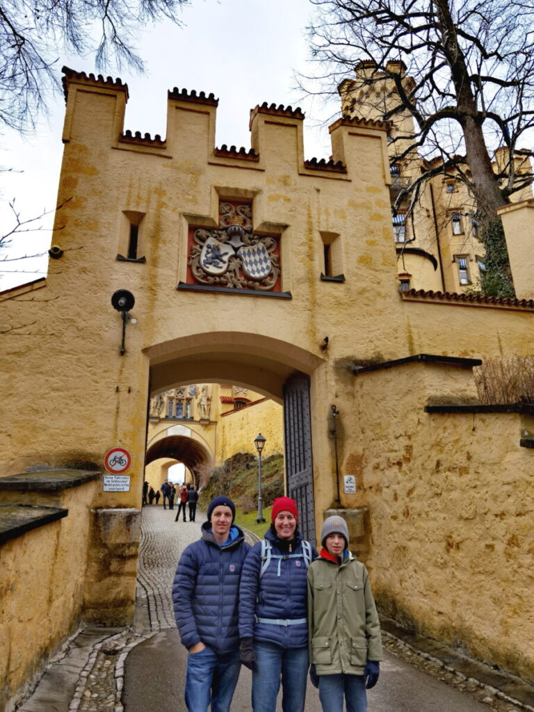 Besuch im Schloss Hohenschwangau
