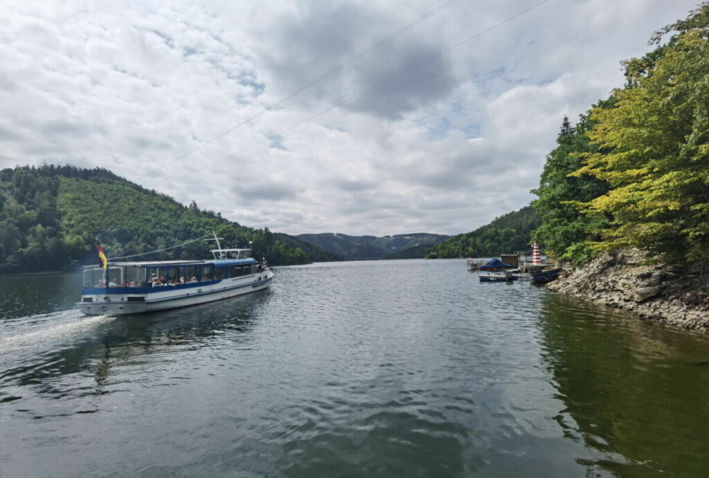 Der Hohenwarte Stausee gilt das Thüringer Meer - unser Ausflug mit dem Schiff