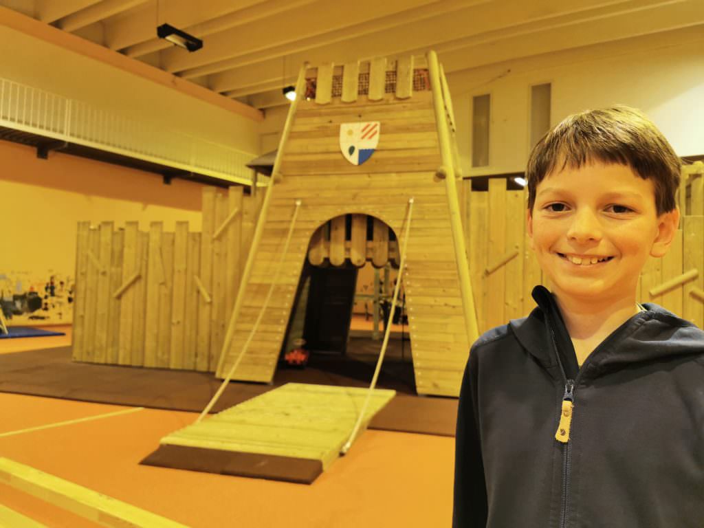 Indoor Spielplatz im Familienhotel Brandnertal mit Kindern