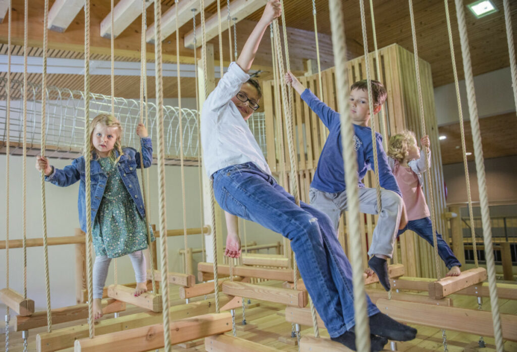 Familienhotel in den Bergen mit Indoor Spielplatz